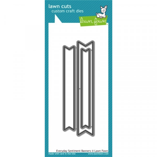 Lawn Fawn - Everyday Sentiment Banners - Stanzen
